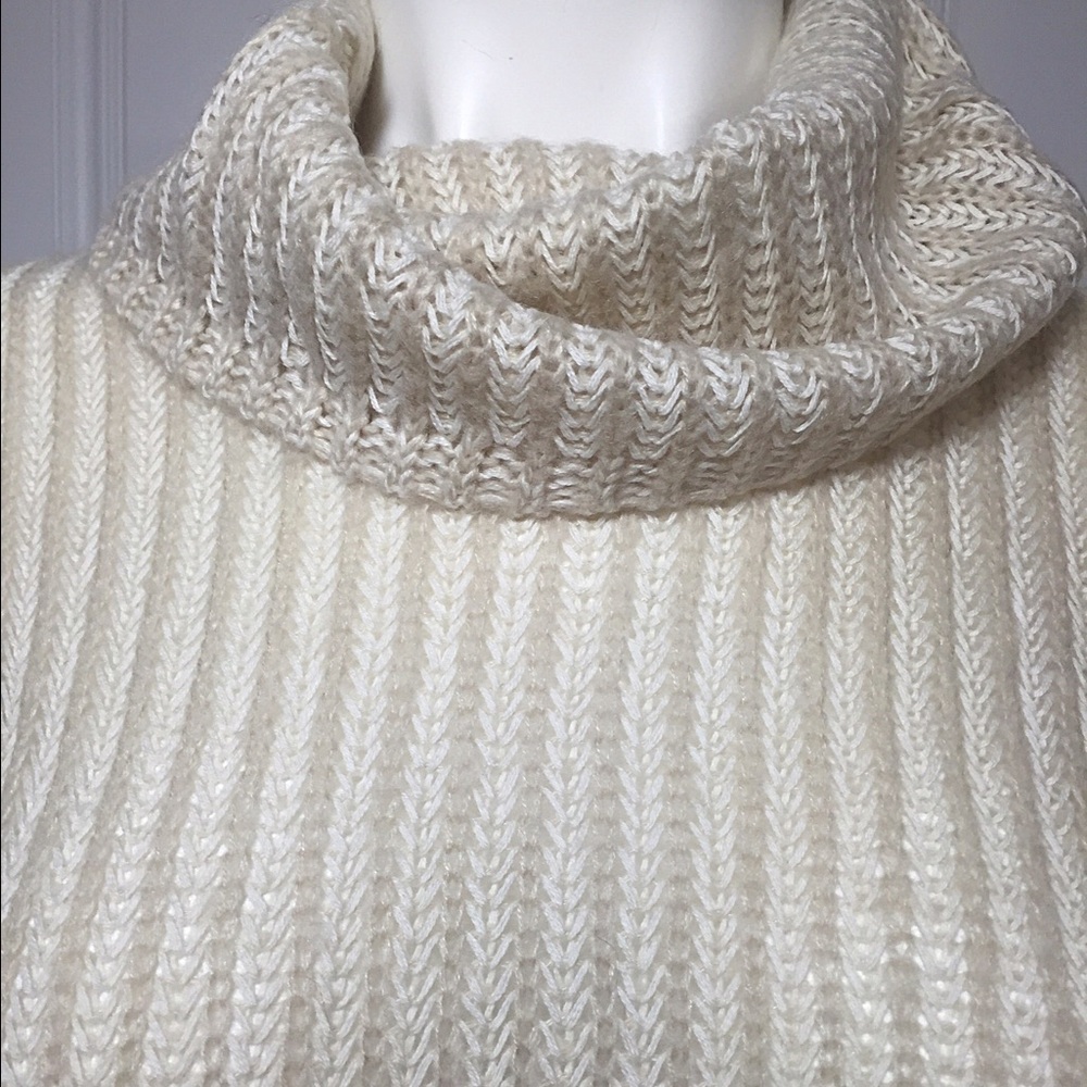DKNY Almond Cream Turtleneck Sweater - Picture 2 of 4